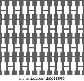 Abstract geometric seamless pattern. Line rectangle ornamental background. Grid lacy interior texture
