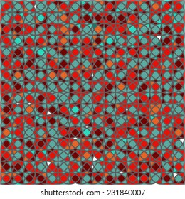 Abstract geometric seamless pattern Middle East style. 