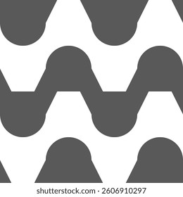 Abstract geometric seamless pattern. Minimalist geometrical ornament. Vector illustration.