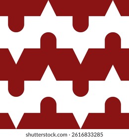 Abstract geometric seamless pattern. Minimalist geometrical ornament. Vector illustration.