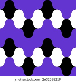 Padrão geométrico sem costura abstrato. Ornamento geométrico minimalista. Ilustração vetorial.
