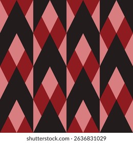 Abstract geometric seamless pattern. Minimalist geometrical ornament. Vector illustration.
