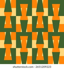 Abstractas patrón geométrico sin fisuras. Ornamento geométrico minimalista. Ilustración vectorial.