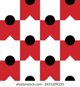 Abstractas patrón geométrico sin fisuras. Ornamento geométrico minimalista, diseño del rompecabezas. Ilustración vectorial.