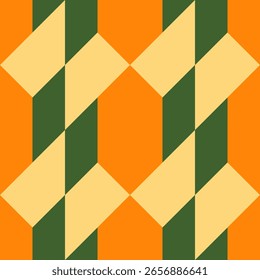 Abstraktes geometrisches nahtloses Muster. Minimalistische geometrische Ornamente. Vektorgrafik.