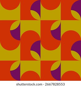 Abstractas patrón geométrico sin fisuras. Ornamento geométrico minimalista. Ilustración vectorial.