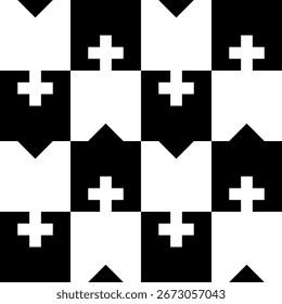 Abstractas patrón geométrico sin fisuras. Ornamento geométrico minimalista, diseño del rompecabezas. Ilustración vectorial.
