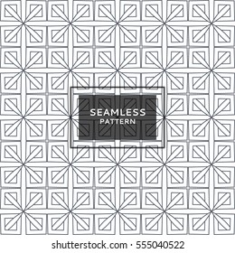 Abstract geometric seamless pattern. Minimalist simple ornament 