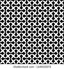 Abstract geometric seamless pattern Modern stylish texture. Repeating tiles with a grid of double rhombuses.