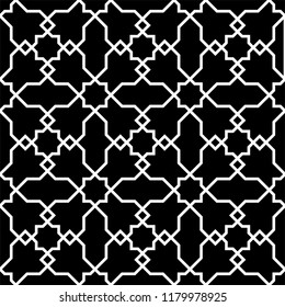 Abstract geometric seamless pattern. modern stylish cross line. gray and white texture. vector background.