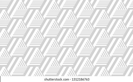 Abstract geometric seamless pattern. Modern stylish texture. Repeating hexagons vector background.