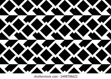 Abstract geometric seamless pattern. Modern stylish texture. Repeating vector background.