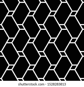Abstract geometric seamless pattern. Modern stylish texture. Repeating vector background.