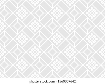 Abstract geometric seamless pattern. Modern stylish texture. Repeating vector background.