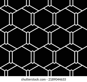 Abstract geometric seamless pattern. Modern stylish texture. Repeating vector background.