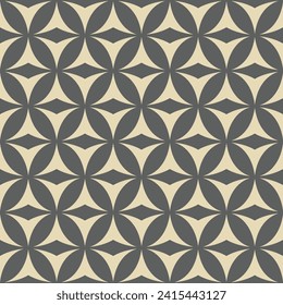Abstract geometric seamless pattern. modern orange-yellow and gray ornament. stylish graphic vector background.