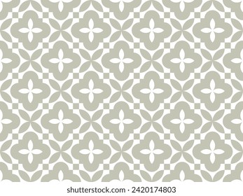 Abstract geometric seamless pattern. Modern stylish texture. Repeating vector background.