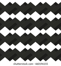 Abstract geometric seamless pattern. Modern stylish texture. Vector Illustration