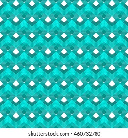 Abstract geometric seamless pattern. Modern stylish texture. Vector Illustration