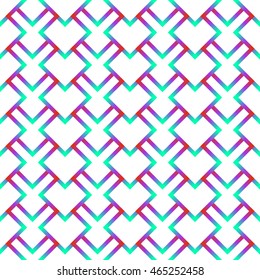 Abstract geometric seamless pattern. Modern stylish texture. Vector Illustration.