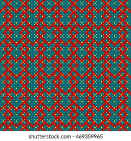 Abstract geometric seamless pattern. Modern stylish texture.