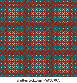 Abstract geometric seamless pattern. Modern stylish texture.