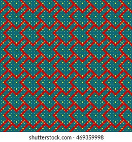 Abstract geometric seamless pattern. Modern stylish texture.