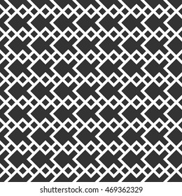 Abstract geometric seamless pattern. Modern stylish texture. Vector Illustration.