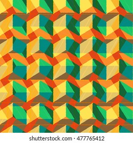 Abstract geometric seamless pattern. Modern stylish texture. 