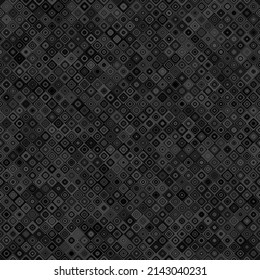 Resumen del patrón geométrico sin costuras. Fondo de baldosas incoloras de medio tono de polvo oscuro monocromo. Textura moderna y elegante de adorno para papel de envoltura, alfombra, baldosas de baño o indumentaria para estampado textil