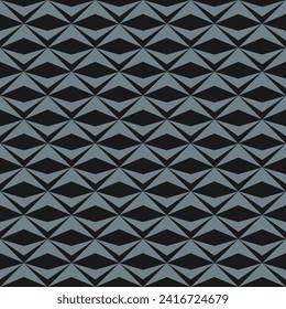 Abstract geometric seamless pattern. monochrome floor texture vector background.