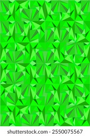 Abstrato padrão geométrico sem emenda na sombra do fundo verde.