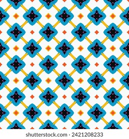 Resumen del patrón geométrico sin costuras en estilo oriental. Fondo vectorial de lujo. Elegante adorno gráfico.