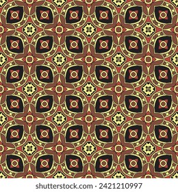 Resumen del patrón geométrico sin costuras en estilo oriental. Fondo vectorial de lujo. Elegante adorno gráfico.