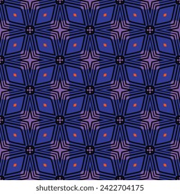 Abstract geometric seamless pattern in oriental style. Luxury vector background. Elegant graphic ornament.