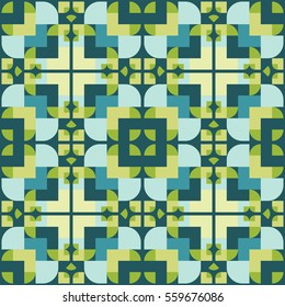 Abstract geometric seamless pattern ornament vector.
