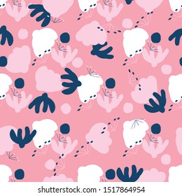 Abstract geometric seamless pattern in pastel color.  Can use for print, template, fabric, presentation, textile, banner, poster, wallpaper