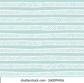 Abstract geometric seamless pattern in pastel colors. Ethnic decorative background.