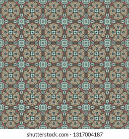 Abstract geometric seamless pattern. Print, cloth design, wallpaper. Vector illustration.