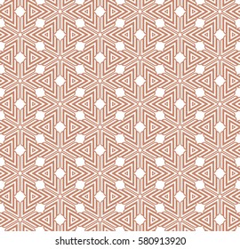 Abstract geometric seamless pattern with repeating triangles
