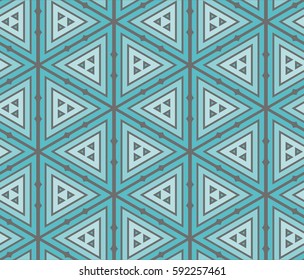 Abstract geometric seamless pattern with repeating texture
