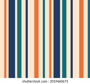 Abstract geometric seamless pattern. Retro background for textile, fabric, fashion. Vector