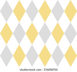 Abstract geometric seamless pattern with rhombuses. Endless background of geometric shapes. Vector illustration.