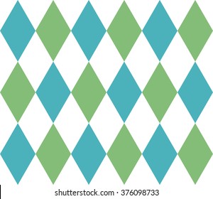 Abstract geometric seamless pattern with rhombuses. Endless background of geometric shapes. Vector illustration.