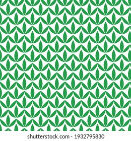 Abstract Geometric seamless pattern in Scandinavian style. Mid century design. Vector wallpaper. Stock illustration.