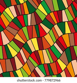 Abstract geometric seamless pattern. Geometric shapes of different colors.