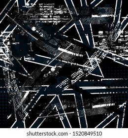  Patrón abstracto geométrico transparente. Antecedentes deportivos para el textil, el desgaste deportivo, el vinilo. Fondo abstracto