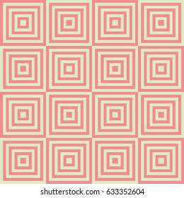 Abstract geometric seamless pattern. Square background.Vector illustration. Classic design.