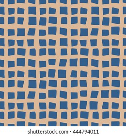 Abstract geometric seamless pattern with squares.