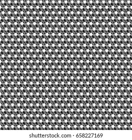Abstract geometric seamless pattern of squares. 3D vector Illustration
